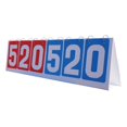 thumbnail image 3 of Tableau de Bord de Table Tableau de Bord Professionnel Tableau de Bord Réutilisable Pratique Portable Rouge et Bleu, 3 of 8