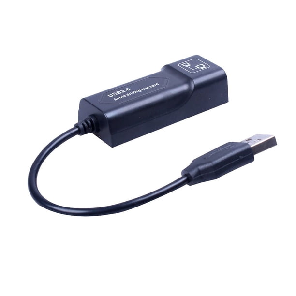 Adaptador Ethernet USB 2.0 USB a Internet RJ45 Lan Tarjeta de red de 100 Mbps para Mac OS Android Tablet PC portátil Windows 7 8 Speravity PJ6004-00