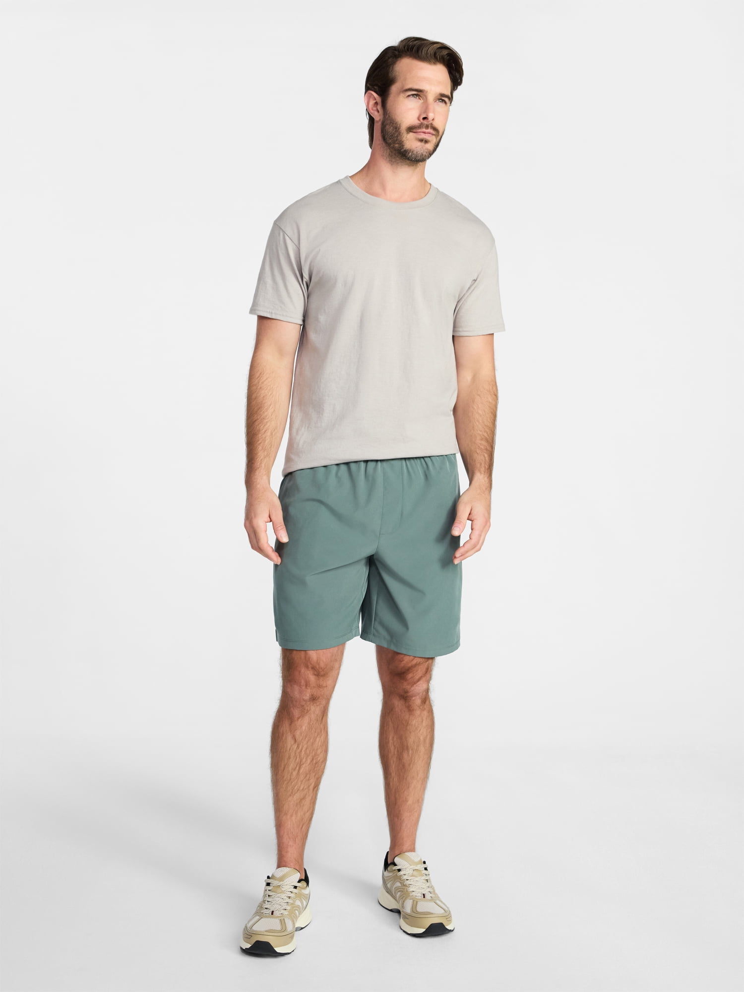 Athletic Works Men's and Big Men's Cotton Active Tee with Short Sleeves, Sizes XS-5XLT