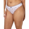thumbnail image 4 of Fresh by Fruit of the Loom 2-Pack Cotton Thong, Sizes XS to 3XL, 4 of 12