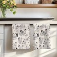 thumbnail image 7 of Vintage Rooster Farmhouse Kitchen Towels Set of 2, Grey Farm Animals Absorbent Dish Towels for Kitchen, Microfiber Hand Towel, Quick Drying Tea Towel for Cleaning Decorative Dishcloths, 7 of 7