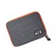 thumbnail image 1 of Qarigey Bolsa de almacenamiento de Cable USB, resistente al agua, 2 capas, portátil, para viajes en casa, dormitorio, disco Flash electrónico, cable de Carteras L Gris Qarigey AP012998-01, 1 of 6