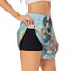 thumbnail image 1 of Balery A Funny Little Dalmatian Puppy Pantalones cortos deportivos para mujer con forro y dos bolsillos, elásticos, para entrenamiento, gimnasio, yoga-X-Large, 1 of 7