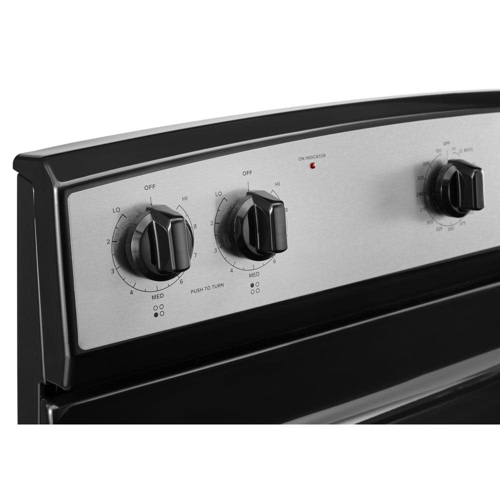 Amana Acr4203mn 30" Wide 4.8 Cu. Ft. Free Standing Electric Range - White