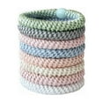 thumbnail image 2 of YiJuHui 2pcs Hair Ties for Thick Hair, Grab & Go Ponytail Holders, Thick No-Crease Bands with Strong Hold, Damage-Free Design(8 pack), 2 of 6