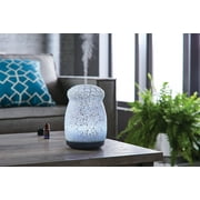 Better Homes & Gardens 250 mL Ultrasonic Aroma Diffuser, Crackled Mosaic