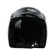 thumbnail image 3 of Casco Negro Brillante De La Motocicleta De La Motocicleta De La Cara Abierta Del ABS 3/4 Con La Yotijar Casco de motocicleta, 3 of 10