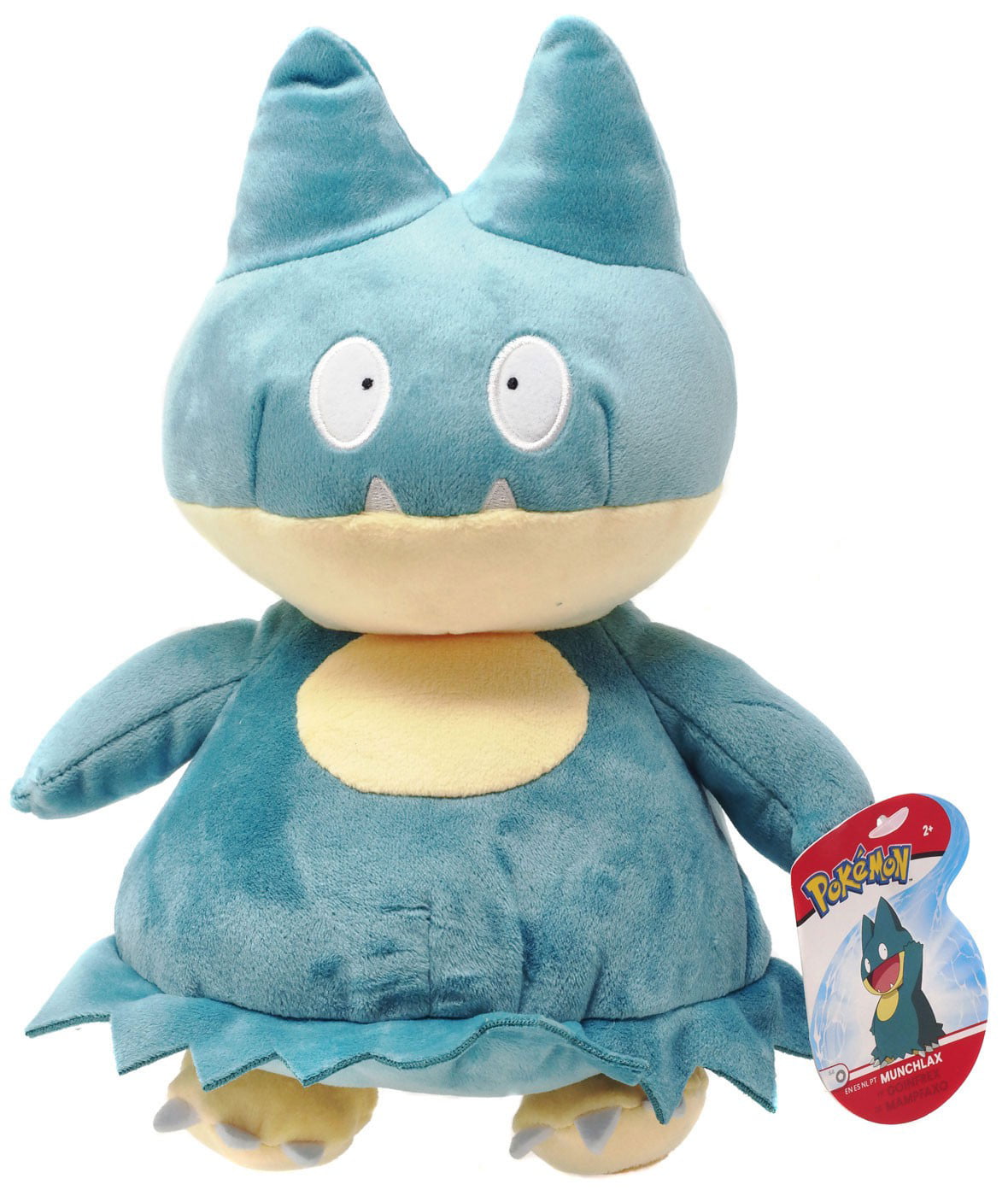 WICKED COOL 8IN POKEMON PLUSH MUNCHLAX