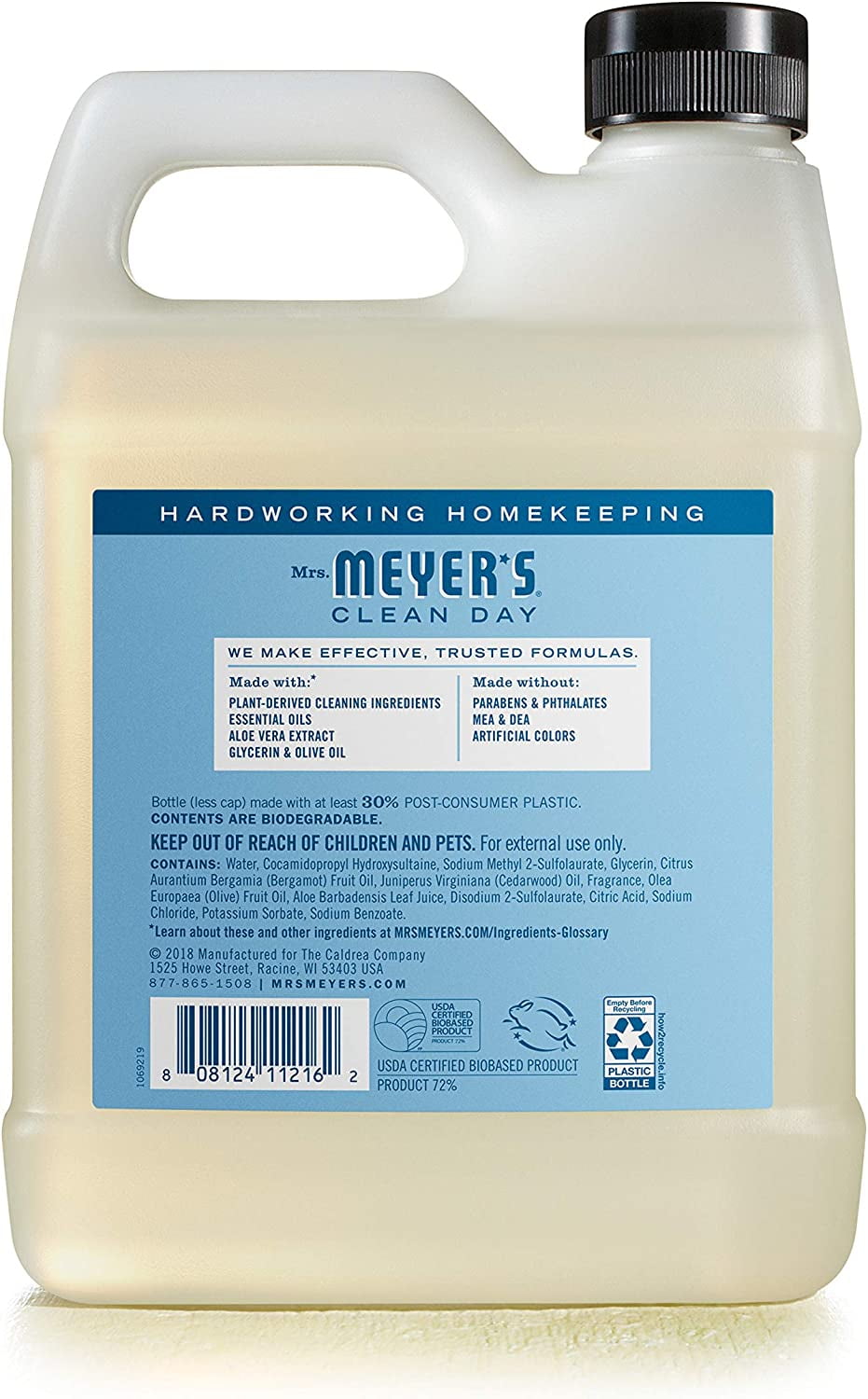 Mrs. Meyer's Hand Soap Variety, 1 Rain Water Refill, 1 Rain Water Hand Soap, 1 CT