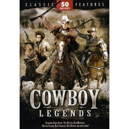 Cowboy Legends 50 Movie Pack DVD
