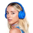 thumbnail image 3 of Skullcandy Cassette Wireless Bluetooth on-ear Headphones with Microphone in Cobalt Blue, 3 of 4