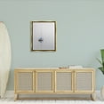 thumbnail image 2 of Stupell Drifting Boat Grey Ocean Reflection Landscape Photography Gold Floater Framed Art Print Wall Art, 2 of 6