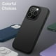 thumbnail image 4 of Magnetic Compatible Silicone Case Designed for Apple iPhone 13 Pro Max Liquid Silicone Case, Shockproof Case with Wireless Magnetic Charging Built for Apple iPhone 13 Pro Max,Aqua, 4 of 6