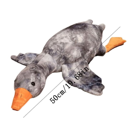 A Zipper Detachable Plush Goose Stuffed Animal Hugging Pillow 50Cm Duck Toy Kids Decor