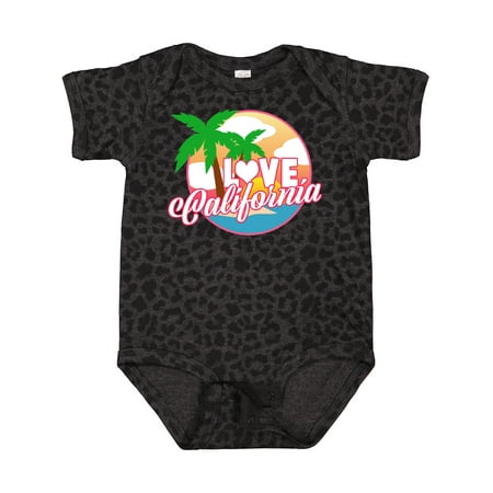 

Inktastic I Love California with Ocean and Palm Trees Gift Baby Boy or Baby Girl Bodysuit