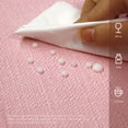 thumbnail image 3 of BALCONY & FALCON Rectangle Tablecloth Water Resistant Faux Linen Table Cover for Reception, Light Pink, 55" x 71", 3 of 8