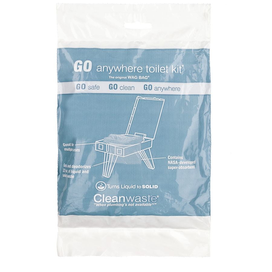 US Genuine Issue Wag Bag Kit, Go Anywhere Kit, Biodegradable Easy and