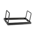 thumbnail image 4 of Almencla Weight Rack Plate and Bar Rack Horizontal Portable Plate Rack Barbell Plate Organizer for Exercise Strength Training 51cmx27cmx24cm, 4 of 8