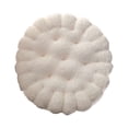 thumbnail image 3 of Cojín con forma de galleta, cómodo y decorativo para silla, ideal como regalo, para sofá o oficina. Redondo blanco beige, 3 of 8