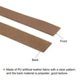 thumbnail image 4 of Uxcell Faux Leather Straps Strip Belt Leather String 1cm/0.4" Width for DIY Ornament Accessories,Brown,2pcs, 4 of 6