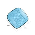thumbnail image 3 of Gel Seat Cushions for Long Sitting- Extra Large & Ultra Thick(2" Inch)- Office Chair Cushion for Pressure Relief, Sciatica, Hip & Back Pain- Car Seat, Wheelchair, Truck Driver Seat - Non-Slip Ties, 3 of 7