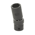 thumbnail image 2 of Grey Pneumatic 1/2" Drive x 14mm Deep Universal Socket 6 Point - Black, 2 of 2