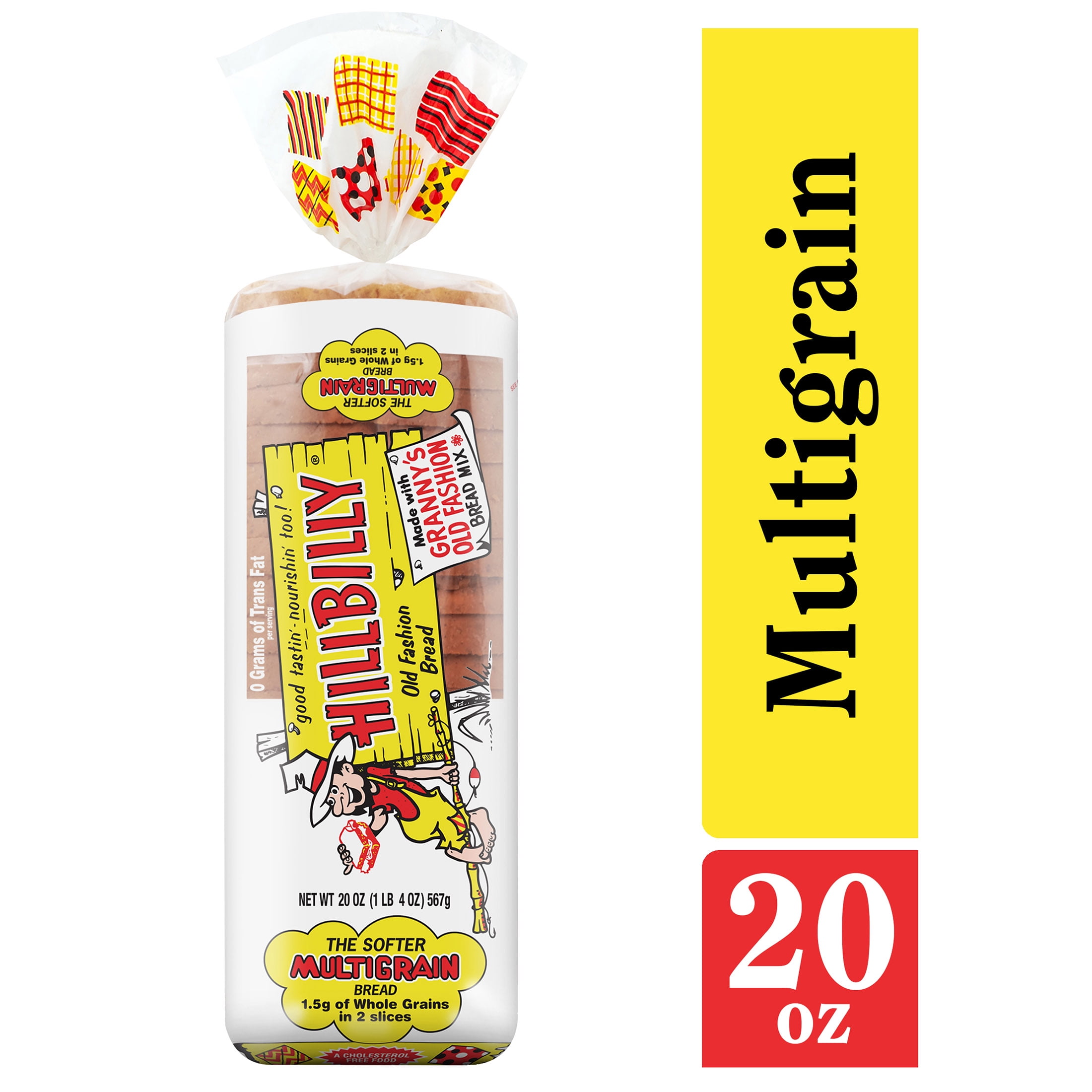 Hillbilly Old Fashion Bread Loaf, 20 oz, 22 Count