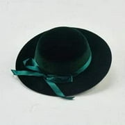Factory Direct Craft Antina's Green Velvet Hat | 2 Pieces