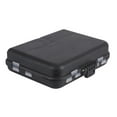 thumbnail image 1 of Almencla Double Sided Fishing Tackle Box Multifunctional Container Fishing Tools Case black, 1 of 8