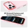 thumbnail image 2 of Vena For Apple iPhone 17 Pro Max Case Matte, Bump Resistant, Drop Protection Slim Protective Phone Case, Compatible with Wireless Charging, Pink, 2 of 7