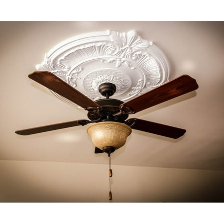 Laminated Poster Blades Ceiling Light Ceiling Fan Ceiling