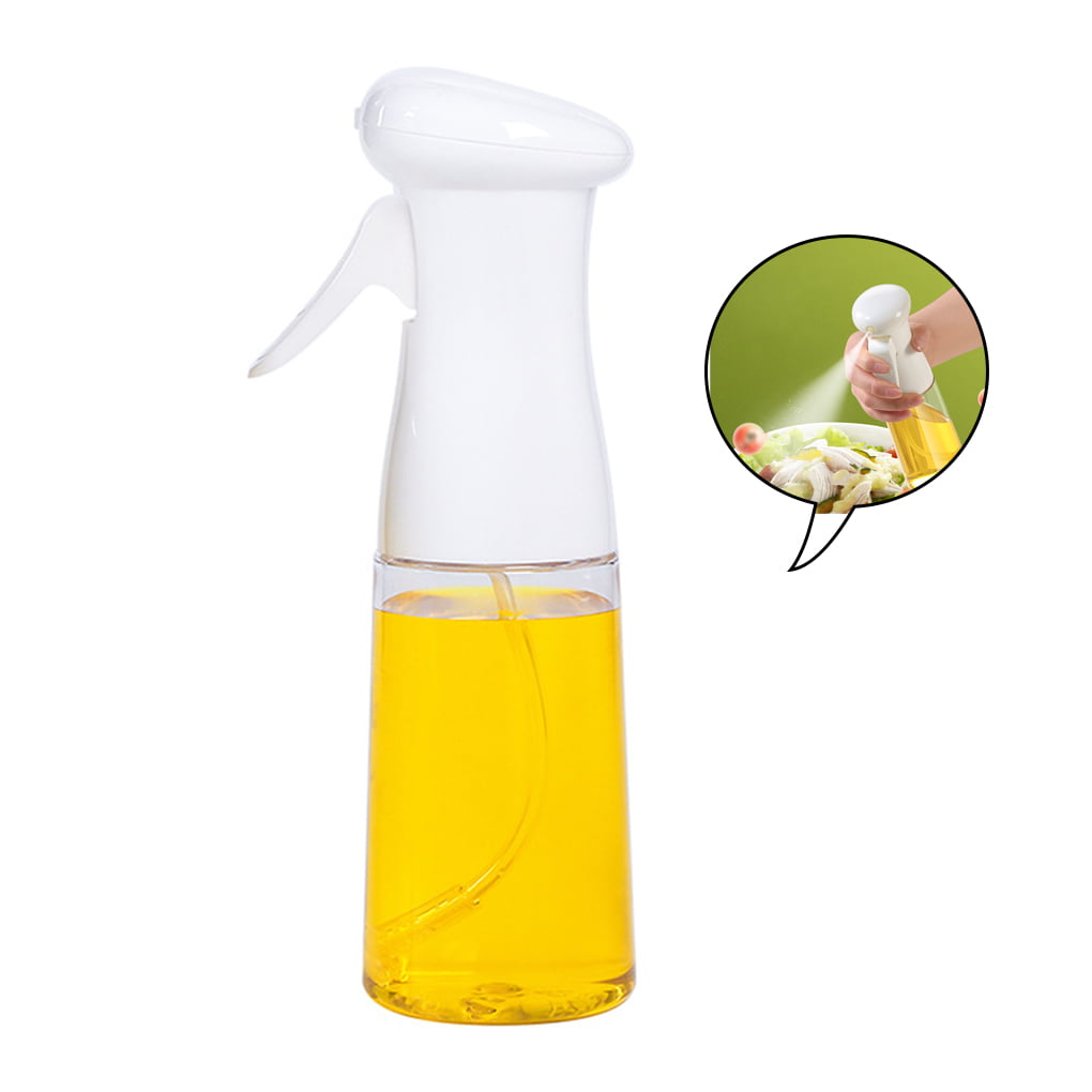 White Olive Oil Sprayer Barbeque Vinegar Dispenser Cooking Baking BBQ Roasting Oil Spray Bottle 