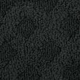 thumbnail image 6 of (2 pack) Mainstays Dylan Solid Diamond Olefin Black Indoor Accent Rug, 2'6"x3'10", 6 of 9