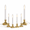 Gold-Dusk-to-Dawn, variant on Mas Electric Window Candles 8 Hours Timer Plug-in Candle 1.7" Narrow Base Glossless For Windows Mantel Dining Table Ul Listed 6-p
