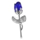 thumbnail image 2 of Figura de mesa,Regalo de flores de rosas de cristal Su esposa Hija,Regalo romántico de San Valentín Mujeres Hermana,Flor artificial Aniversario Regalo de bodas,Acción de Gracias, 2 of 8