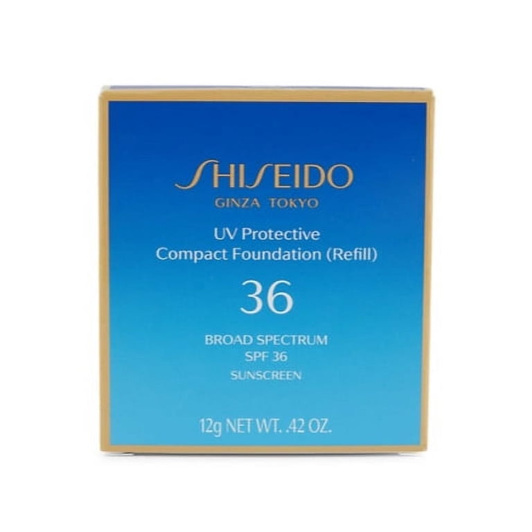 SHISEIDO FOUNDATION 0.42 OZ MEDIUM OCHRE SHISEIDO/36 UV PROTECTIVE