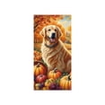 thumbnail image 2 of Yhmxh Thanksgiving Decoration Fall Door Cover, Autumn Pumpkin Front Door Banner Decor, Harvest Seasonal Door Backdrop, Farmhouse Front Door Hanging Decorations for Home Porch, 2 of 6