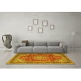 thumbnail image 3 of Ahgly Company Indoor Rectangle Medallion Yellow Traditional Area Rugs, 2' x 3', 3 of 4