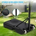 thumbnail image 4 of Garvee Système de Panier de Basketball Portable 5,2-10,0 Pi Réglable pour Enfants/ados, Cadre en Pe, Panneau en PVC Incassable, Tiges en Acier Résistantes à la Rouille, Installation et Mobilité Faciles avec Deux Roues, 4 of 7