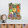 thumbnail image 6 of Shapes Whimsical Wall Art, Door Hanger by Laura Seeley | Love Family Kids Decor - 8513013-LS, 6 of 10