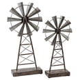 thumbnail image 3 of Farmhouse Windmill Table Top Decor (Set of 2), 3 of 5