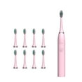 thumbnail image 1 of Electric Sonic Toothbrush with 8 Replacement Brushes Waterproof Electric Toothbrush with Soft High Density Bristles, 1 of 9