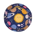 thumbnail image 4 of ZICANCN Blue Cartoon Universe Bucket Hat , Unisex Print Double-Side-Wear Bucket Hat for Golf Fishing Beach Outdoor, 4 of 5