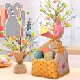thumbnail image 3 of Primegos Easter Basket Template Reusable Acrylic Rabbit Template Bunny Bag DIY Template for Making Easter Basket Easter Egg Hunt, 3 of 7