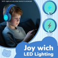 thumbnail image 3 of Auriculares Wuopzf Kids USB C para la escuela con limitador de volumen, 3 of 7