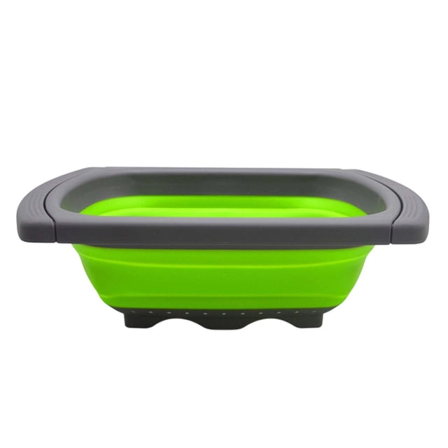 zhangmingg Kitchen Strainer with Extended Handle for Efficient Fruit Berry and Vegetable Washing