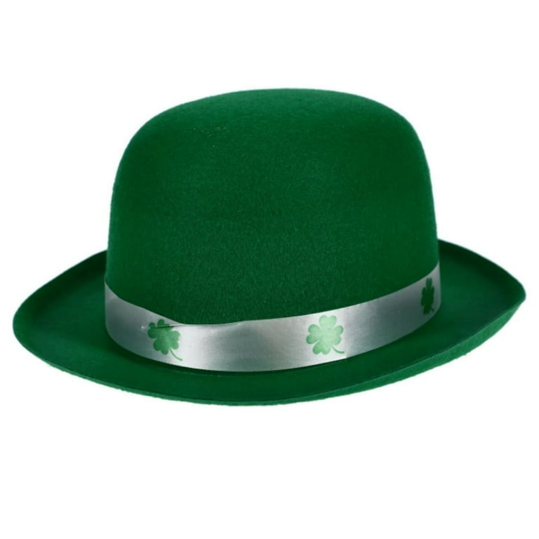 Paddys Day Bowler Hat Felt Paddys Day Bowler Hat Felt