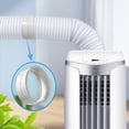 thumbnail image 5 of Portable Ac Exhaust Duct Connector | Oimcto 5.9" Vent Hose Coupler Extender for Mobile Air Conditioner Exhaust Pipes - A, 5 of 5