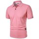 thumbnail image 5 of pstuiky camisetas para hombre, Camisa de manga corta con botones y solapa de verano de color liso para hombre ropa de hombre m, 5 of 7