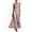 AA-Purple17, variant on XIAONU Women's Ruched Waist Halter Maxi Dress Floral Print Spring Bridal Party Gown
